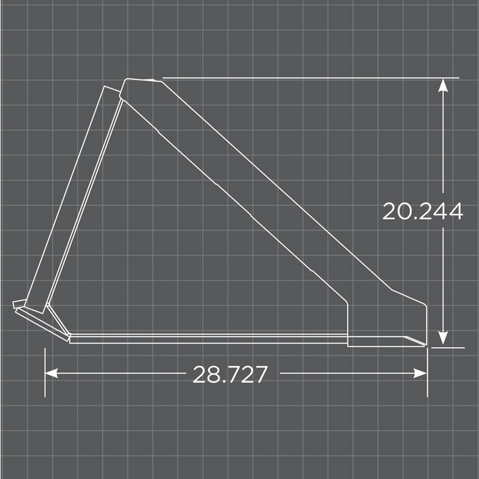 Loflin Fabrication Skid Steer Low Profile Bucket