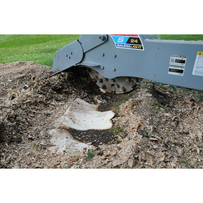 Baumalight S24 Stump Grinder With Swing Cylinder for Skid Steers