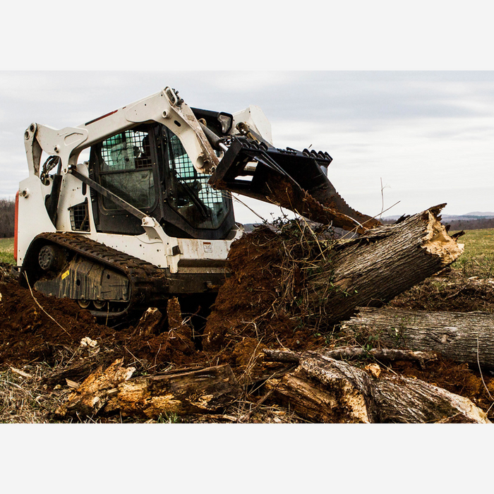 Loflin Fabrication Skid Steer Stump Bucket