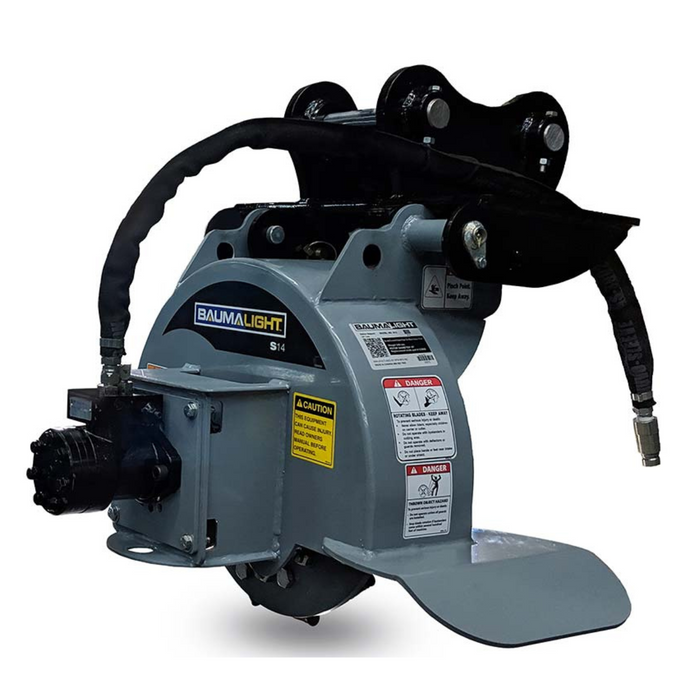 Baumalight S14 Stump Grinder for Mini Skid Steers