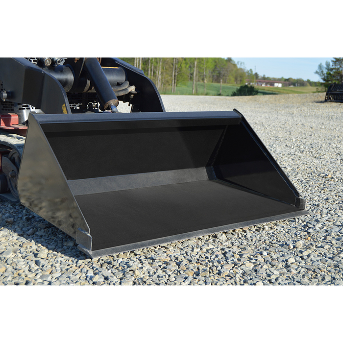 Loflin Fabrication Mini Skid Steer & Compact Tractor Low Profile Bucket