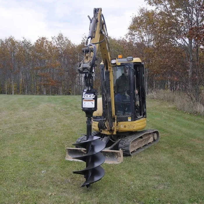 Berlon Lowe BP Series Auger Drives for Skid Steer Loaders