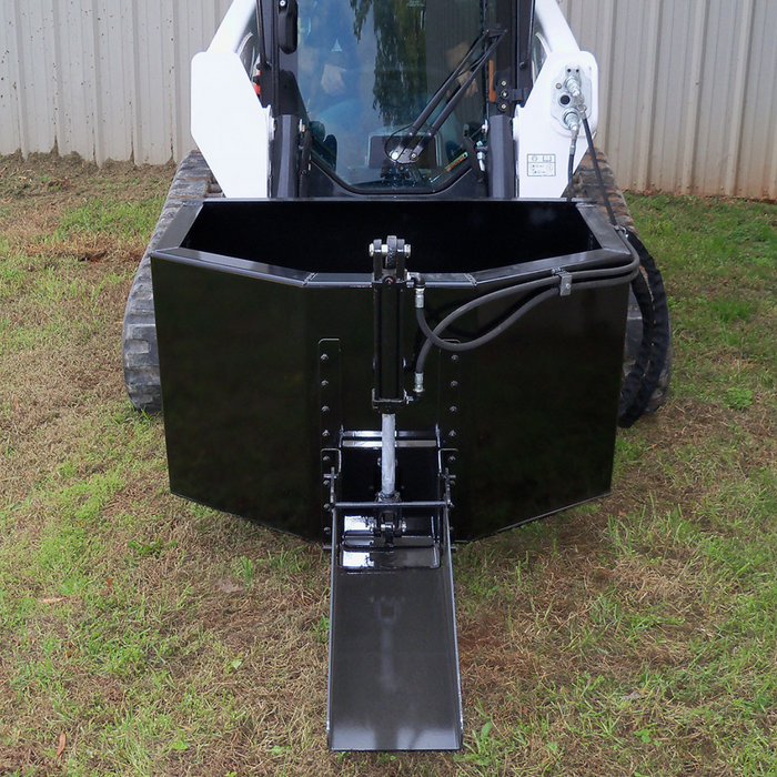 Loflin Fabrication Skid Steer Hydraulic Concrete Bucket