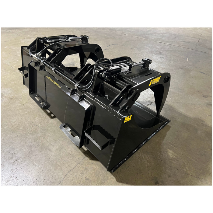 Stinger Attachments Skid Steer Demolition Grapple Bucket (DG)