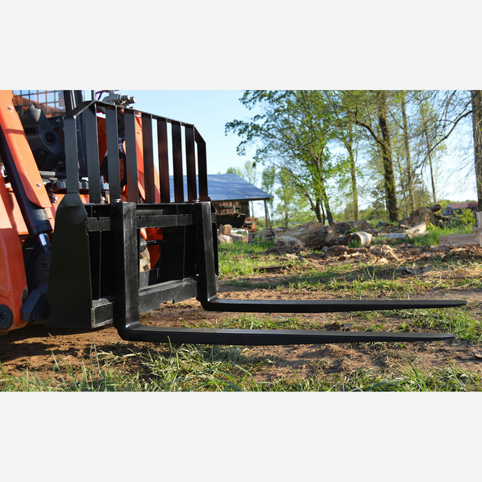 Loflin Fabrication Skid Steer Heavy Duty Pallet Forks