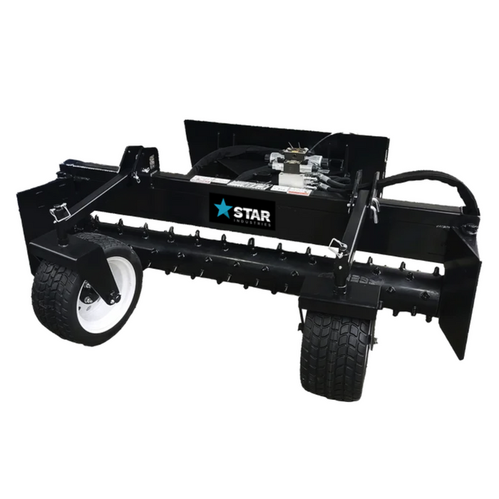 Star Industries Soil Conditioner Skid Steer Power Rake