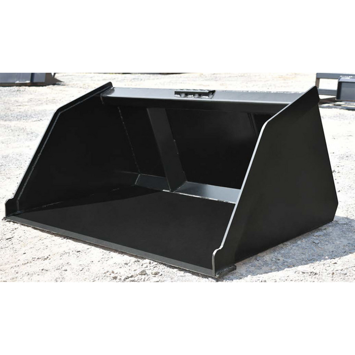 Loflin Fabrication Mini Skid Steer & Compact Tractor Snow & Litter Bucket
