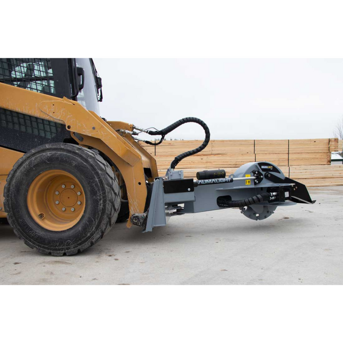 Baumalight S22 Stump Grinder With 12V Swing Actuator For Skid Steers