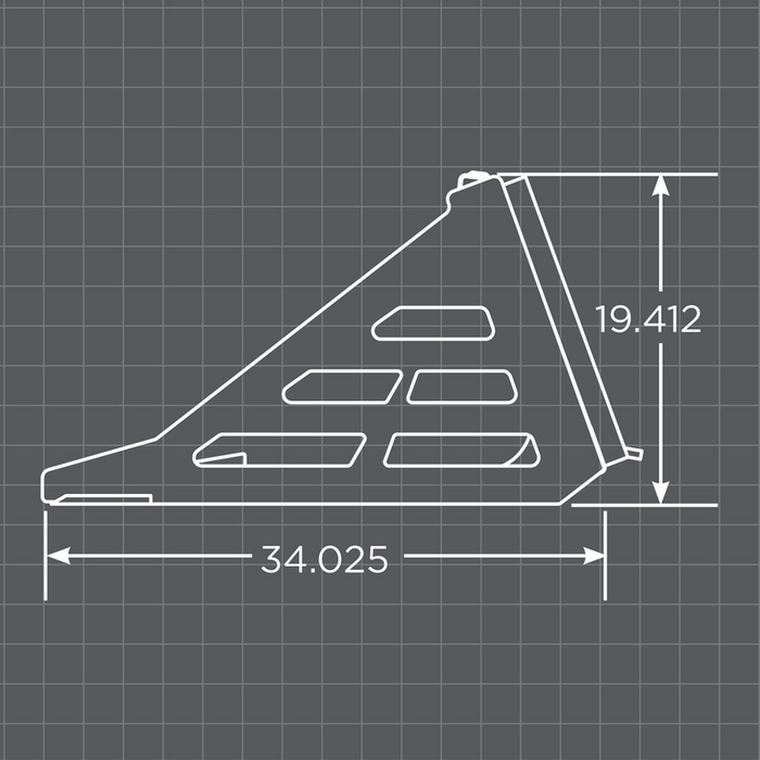 Loflin Fabrication Skid Steer Rock Bucket