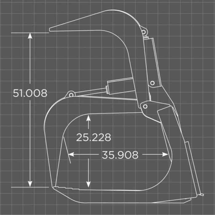 Loflin Fabrication Monster Root Grapple