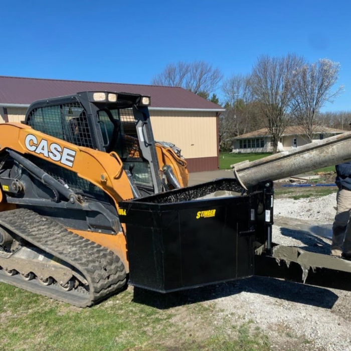 Stinger Attachments Tractor Concrete Bucket