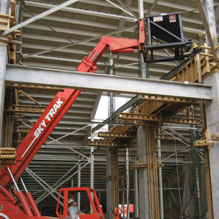 Star Industries Forklift Concrete Hopper with Swivel Chute