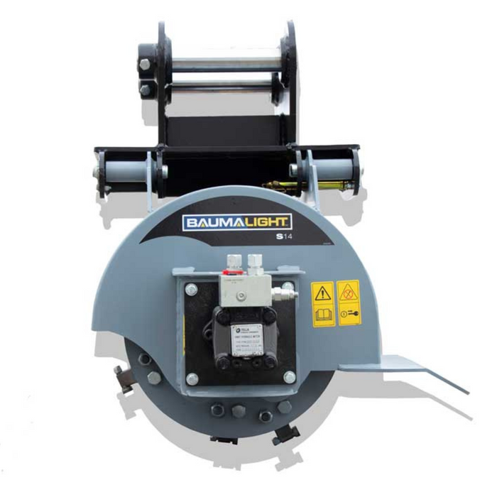 Baumalight S14 Stump Grinder for 1 - 2 Ton Mini Excavators