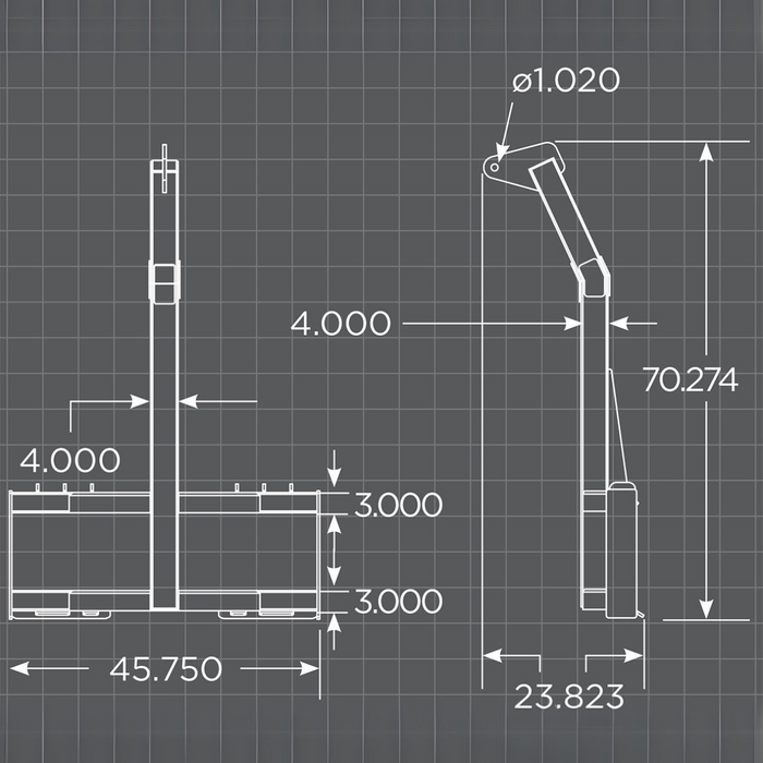Loflin Fabrication Heavy-Duty Tree Boom