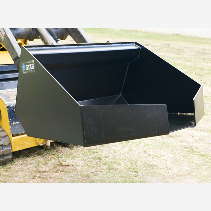 Star Industries Mini Skid Steer Concrete Placement Bucket