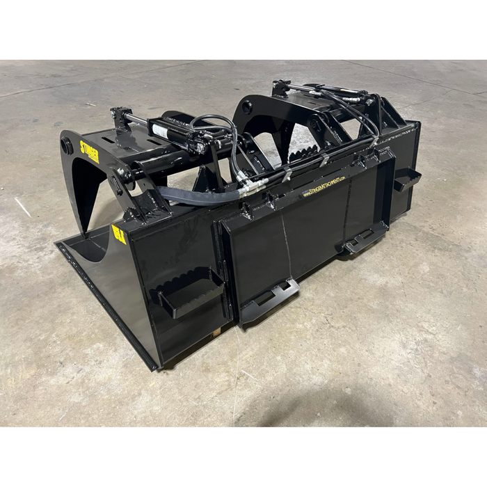 Stinger Attachments Skid Steer Demolition Grapple Bucket (DG)