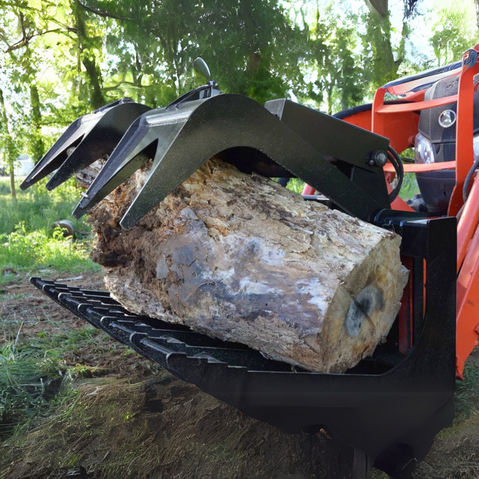 Loflin Fabrication Skid Steer Medium Duty Root Grapple