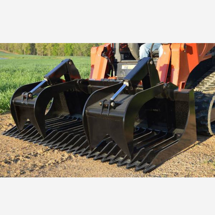 Loflin Fabrication Xtra Heavy Duty Rock Bucket Grapple