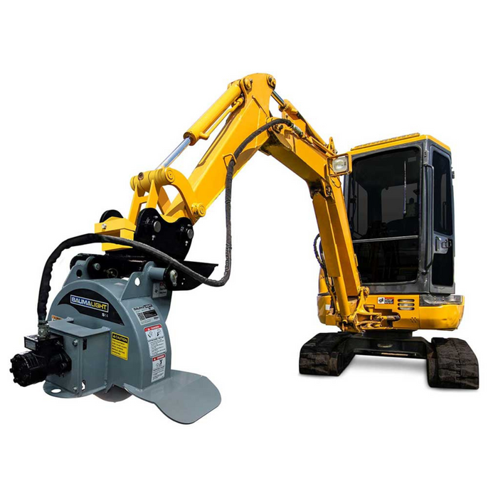 Baumalight S14 Stump Grinder for 1 - 2 Ton Mini Excavators