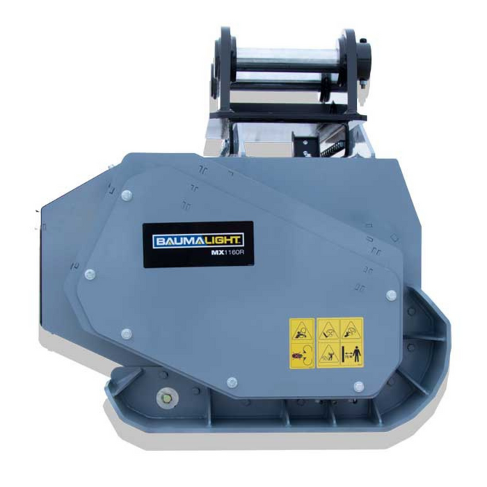 Baumalight MX1160R Heavy Duty Fixed Tooth Brush Mulcher for Excavators - 18 to 33 Tons