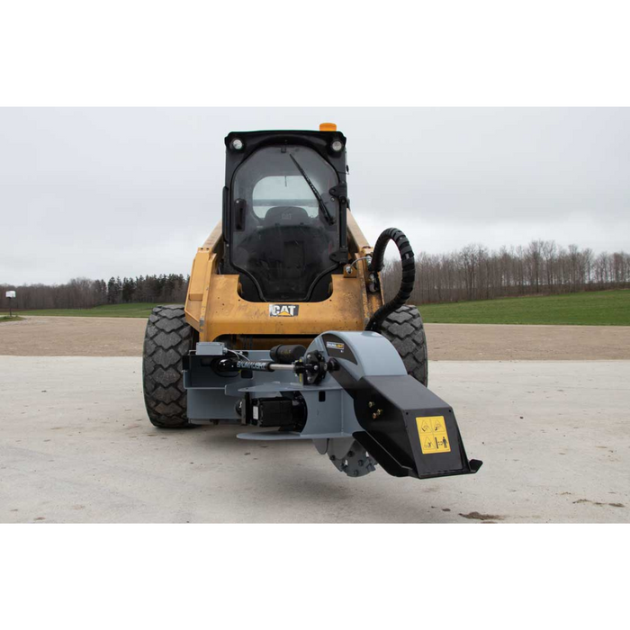 Baumalight S22 Stump Grinder With 12V Swing Actuator For Skid Steers