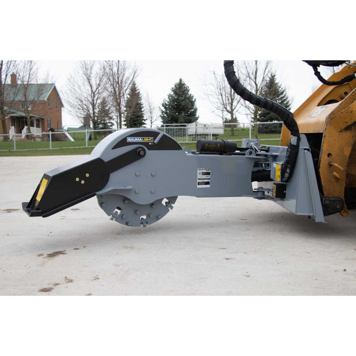 Baumalight S22 Stump Grinder With 12V Swing Actuator For Skid Steers