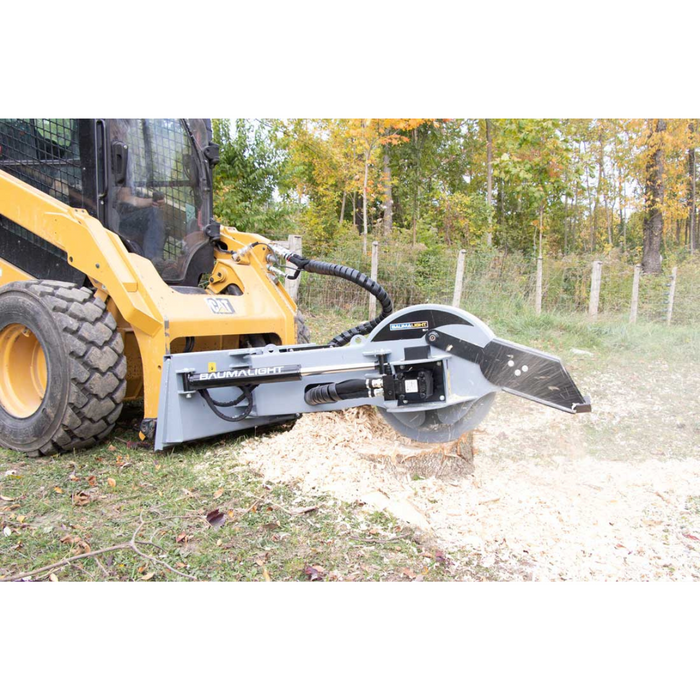 Baumalight S24 Stump Grinder With Swing Cylinder for Skid Steers