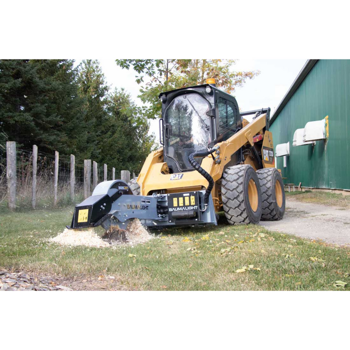 Baumalight S24 Stump Grinder With Swing Cylinder for Skid Steers