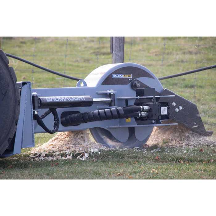 Baumalight S24 Stump Grinder With Swing Cylinder for Skid Steers