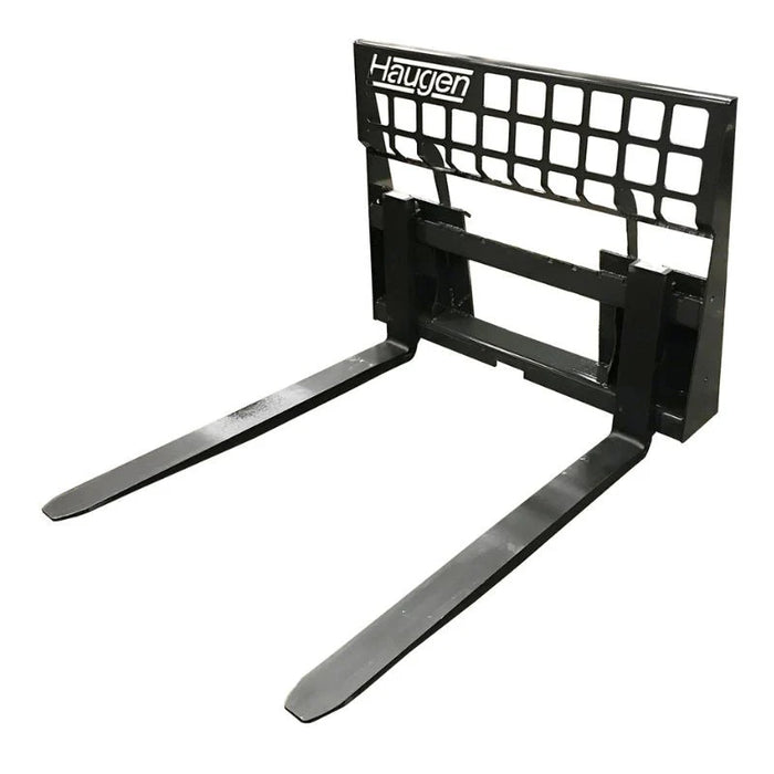 Haugen Attachments Skid Steer Pallet Fork